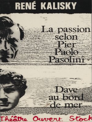cover image of La Passion selon Pier Paolo Pasolini